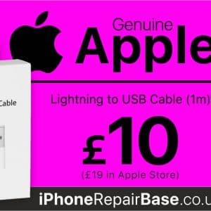 lightning cable genuine apple 1m