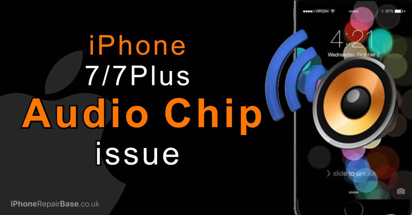 iphone 7 plus audio chip issue no sound