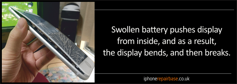 Fake Apple chargers and damaged lightning cables can destroy iPhones and iPadsswollen battery 02