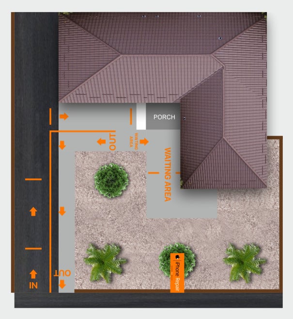 iphone repair base local covid policy map