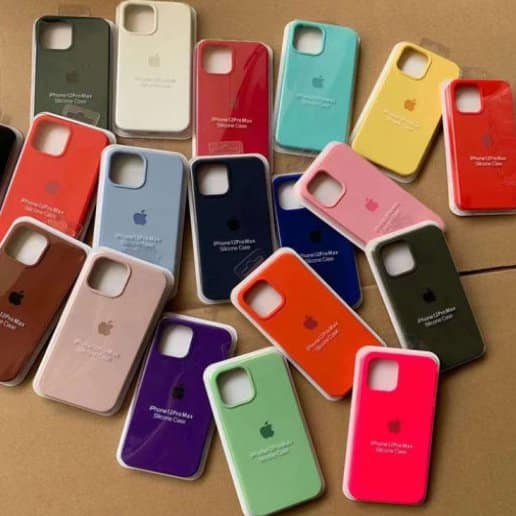 iphone 12 case silicone apple logo